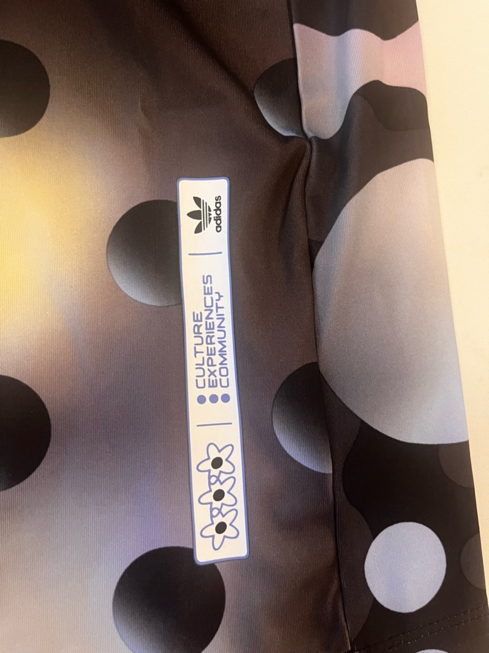 NWT Adidas Polka Dot Bodycon ‘Always Original’ Tank Dress (size Medium) - Picture 15 of 16